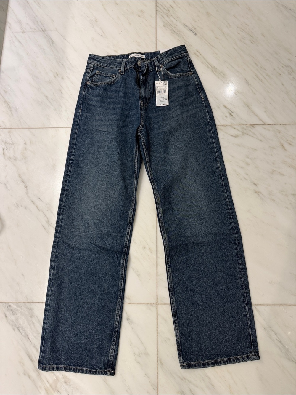 Mango Straight-Leg Jeans